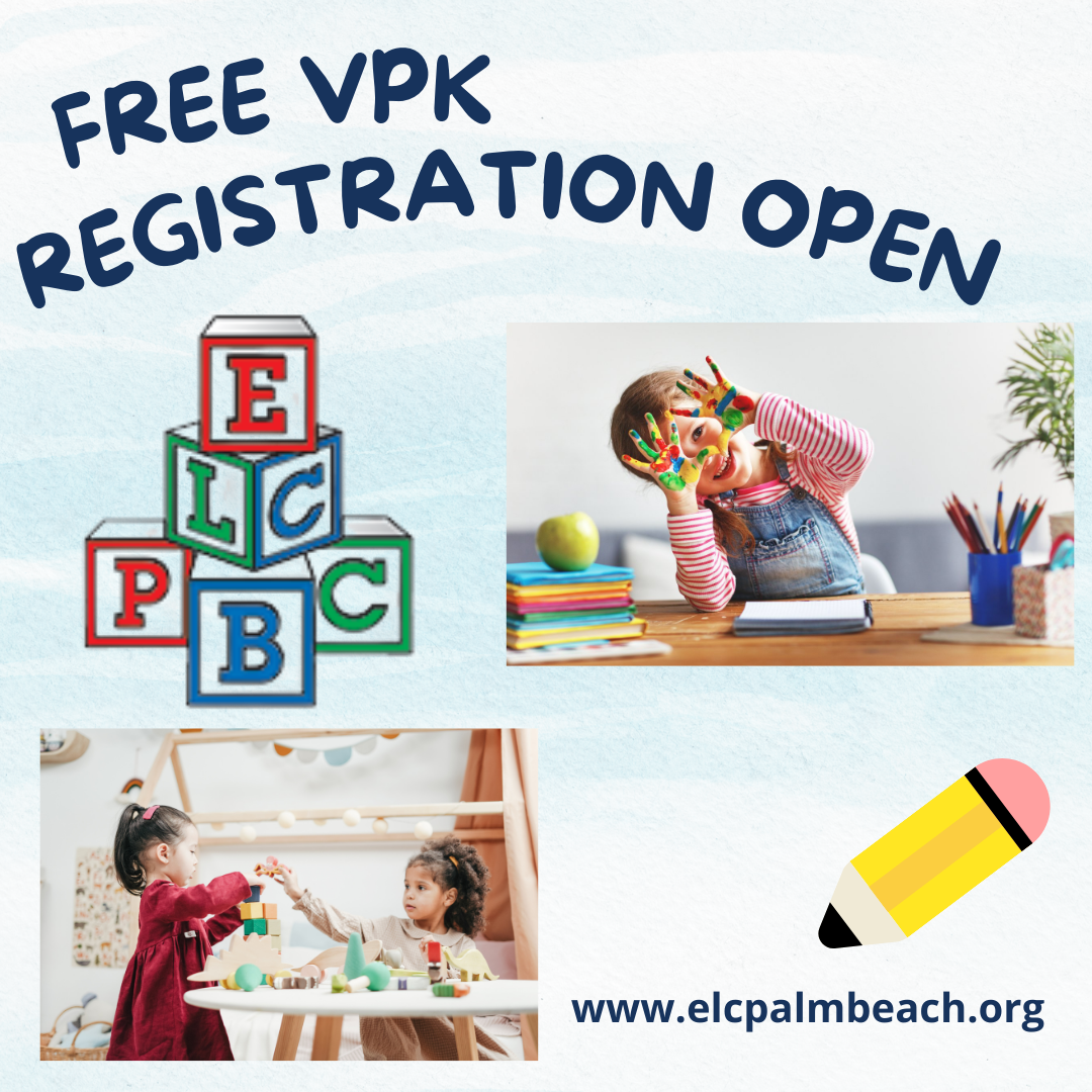 Free Voluntary PreKindergarten (VPK) Registration Opens, All Palm